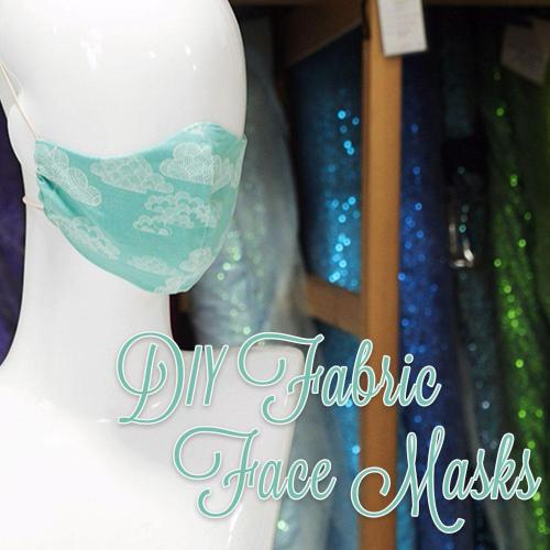 How to Make a DIY Fabric Face Mask – Free Pattern!