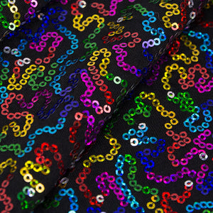 Bedazzled/Zsa Zsa w Sequins Nylon Spandex