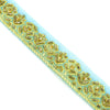 Embellished Beaded Florals Lurex Trim