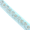 Embellished Beaded Florals Lurex Trim