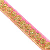 Embellished Beaded Florals Lurex Trim