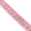 Embellished Beaded Florals Lurex Trim