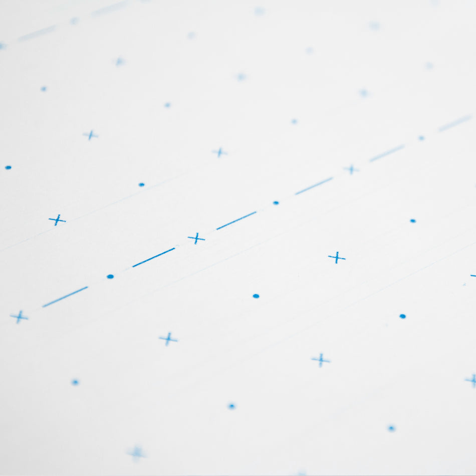 Pattern Paper w Dot & Cross Marking