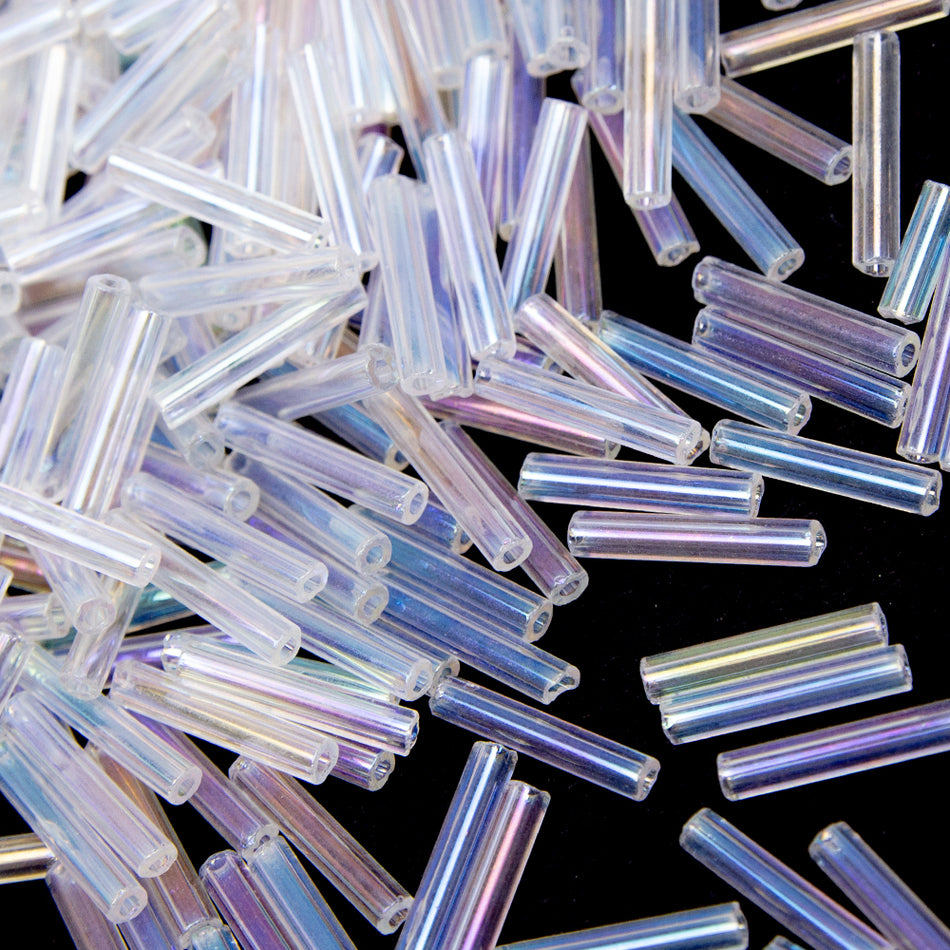 Straight Preciosa Bugle Beads - 11mm