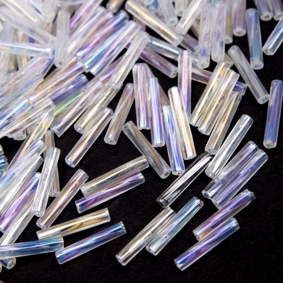 Twisted Preciosa Bugle Beads - 11mm
