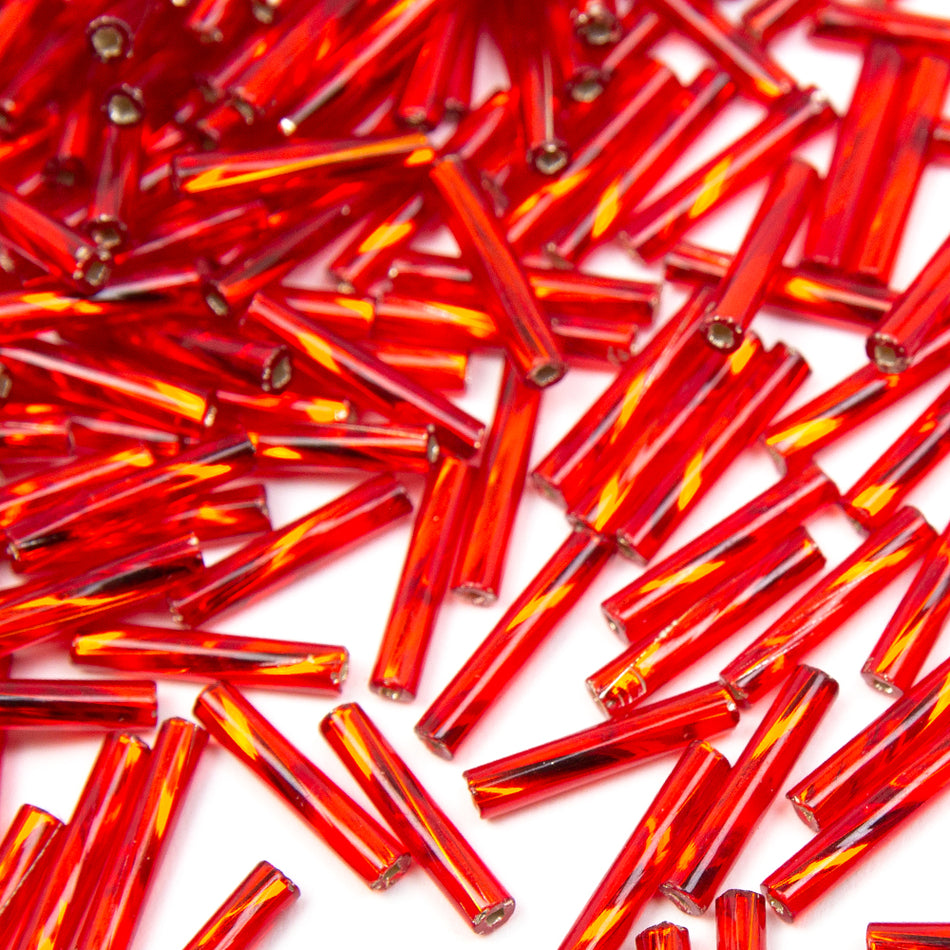Twisted Preciosa Bugle Beads - 11mm
