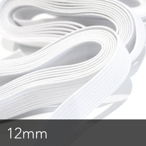 Braided Flat Elastic - 12mm