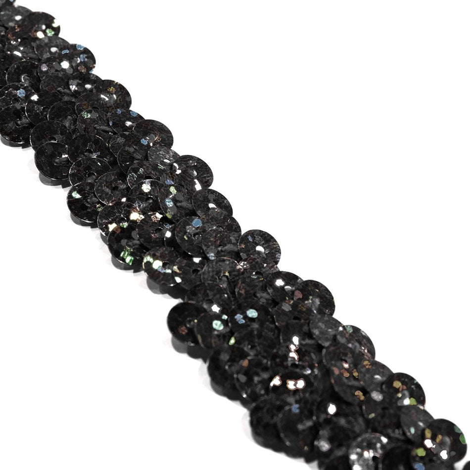 2-Row Stretch Sequin Trim