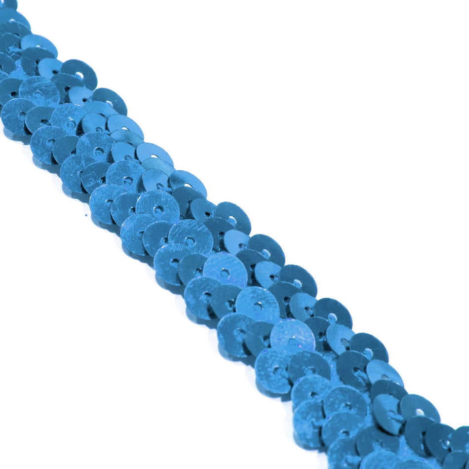 2-Row Stretch Sequin Trim