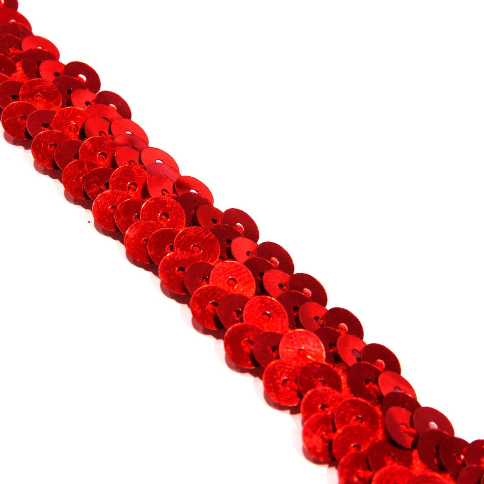 2-Row Stretch Sequin Trim