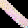 3-Row Stretch Sequin Trim