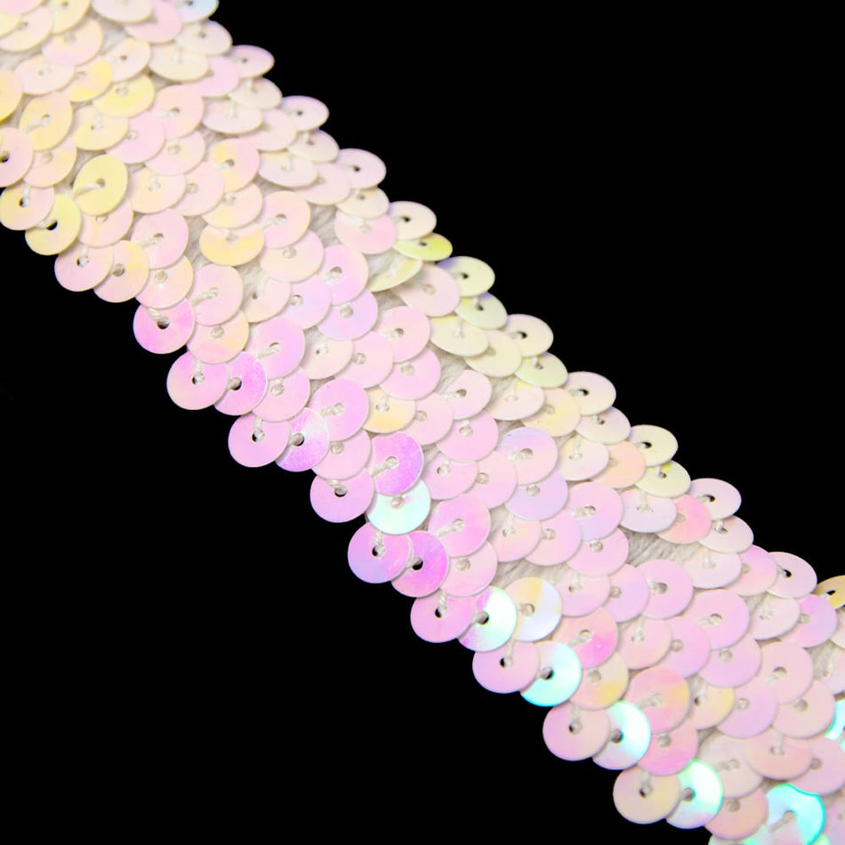 3-Row Stretch Sequin Trim
