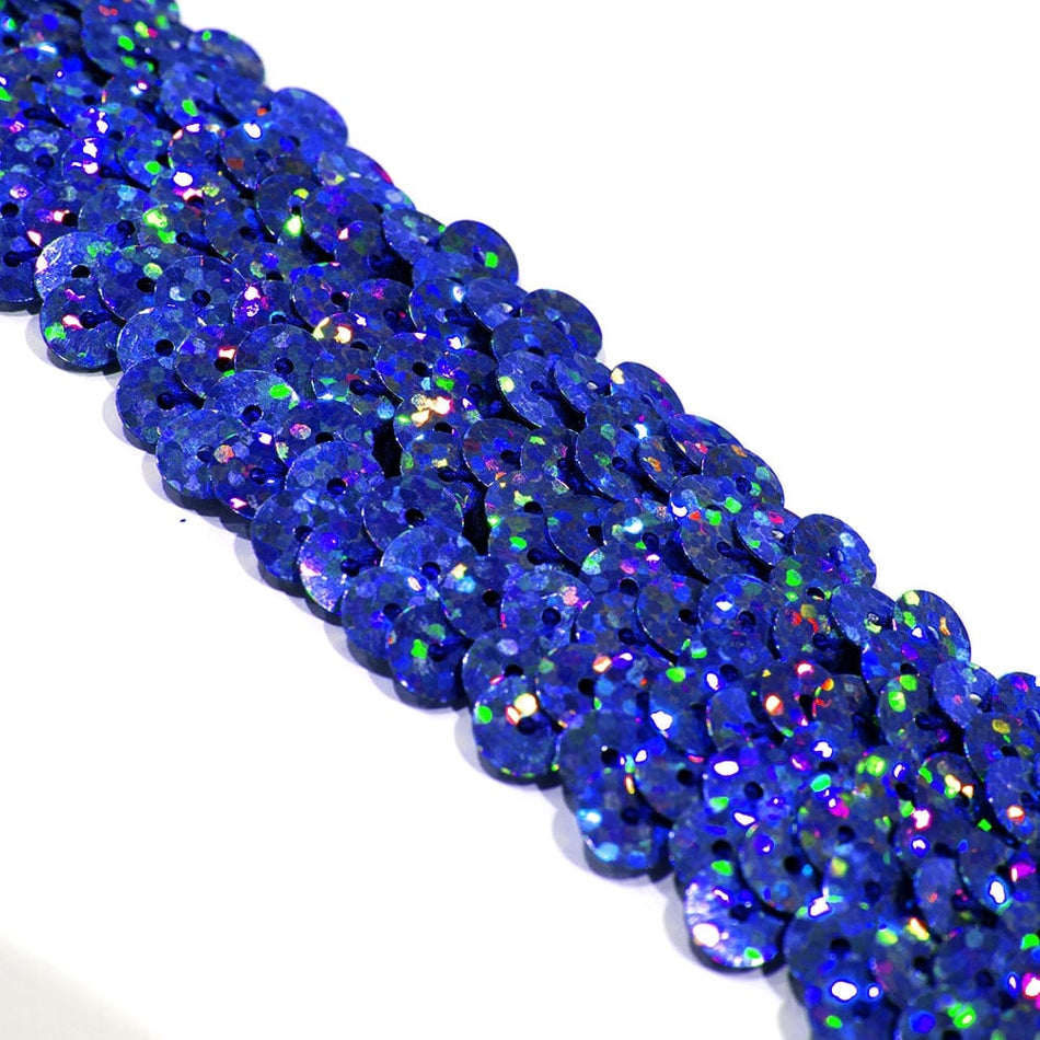 3-Row Stretch Sequin Trim