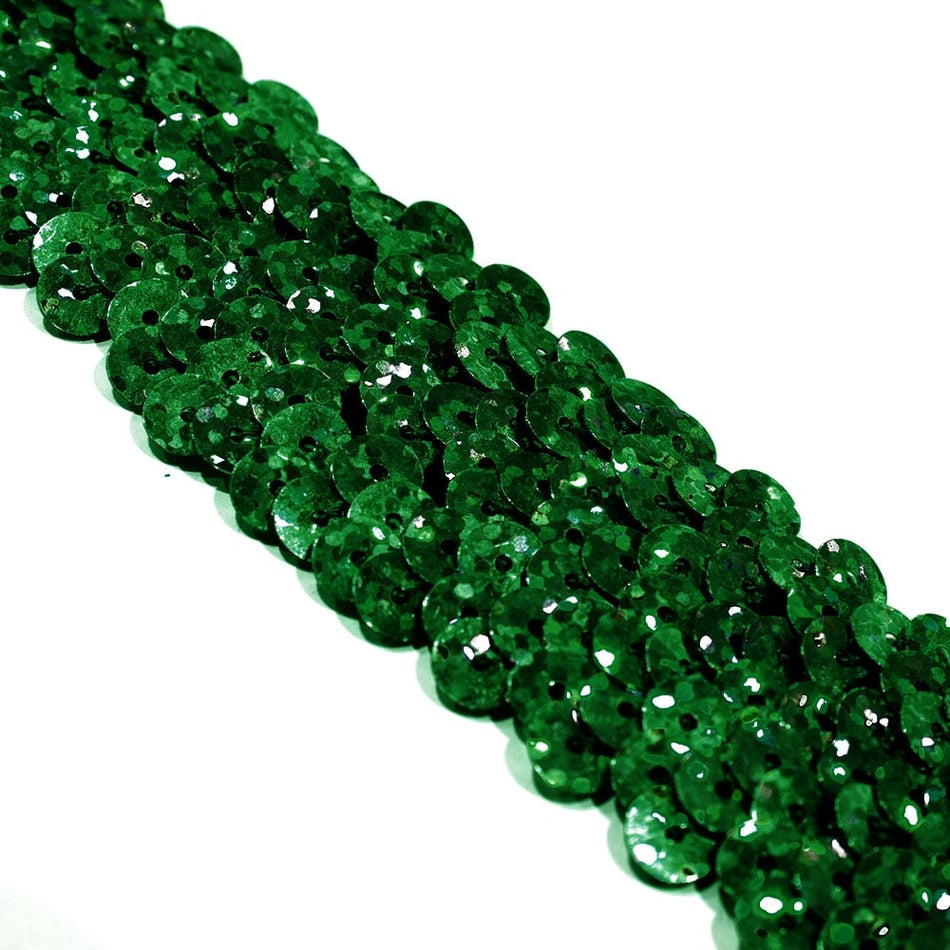 3-Row Stretch Sequin Trim