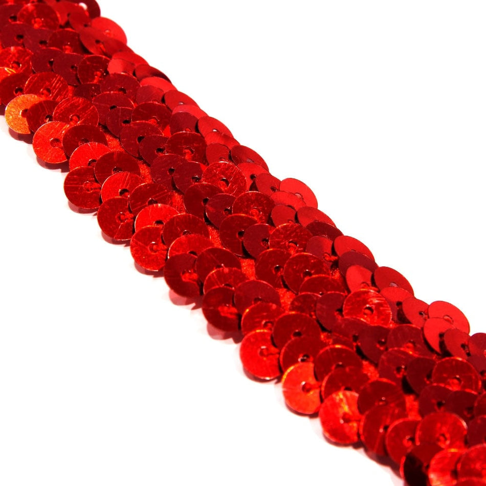 3-Row Stretch Sequin Trim