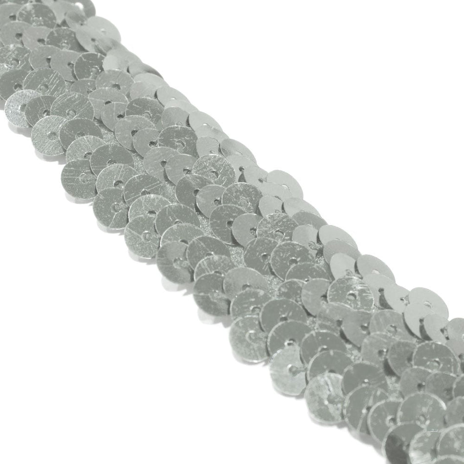 3-Row Stretch Sequin Trim