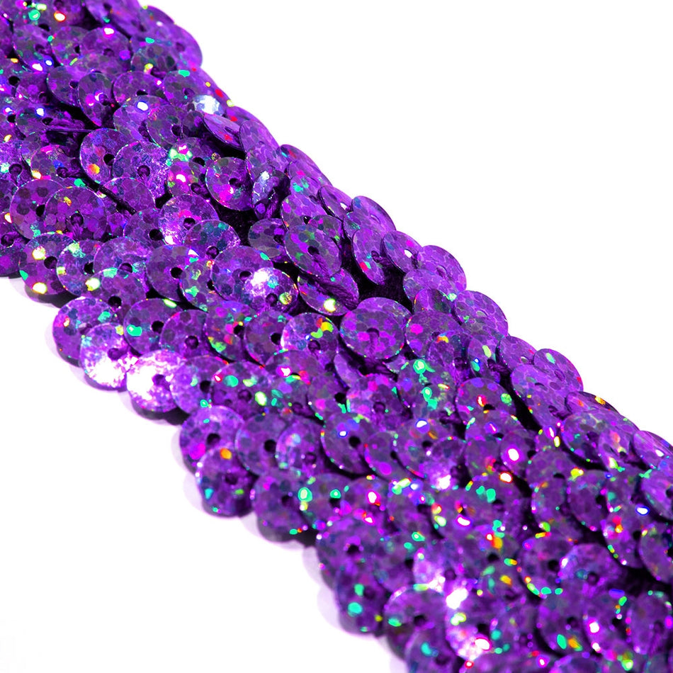 4-Row Sequin Stretch Trim