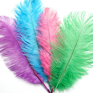 Ostrich Feather Blondine