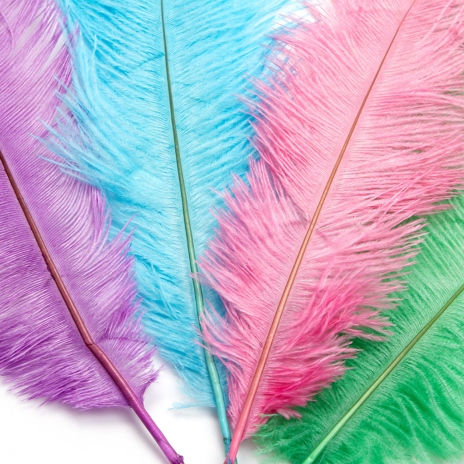 Ostrich Feather Blondine