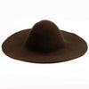 Felt Wool Capeline Brim