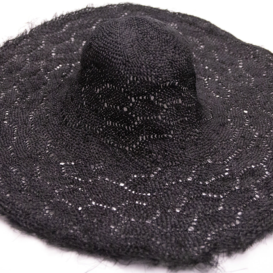 Sisal Honeycomb Capeline Hood
