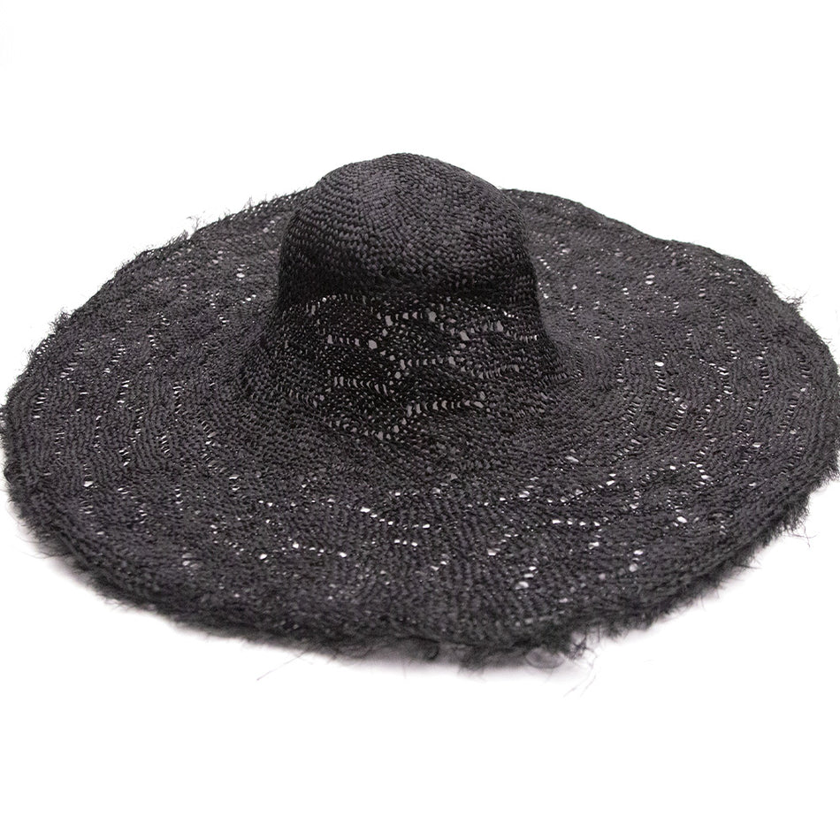 Sisal Honeycomb Capeline Hood
