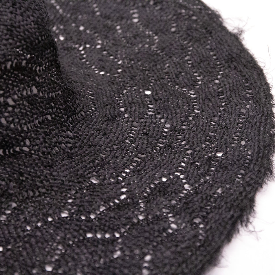 Sisal Honeycomb Capeline Hood