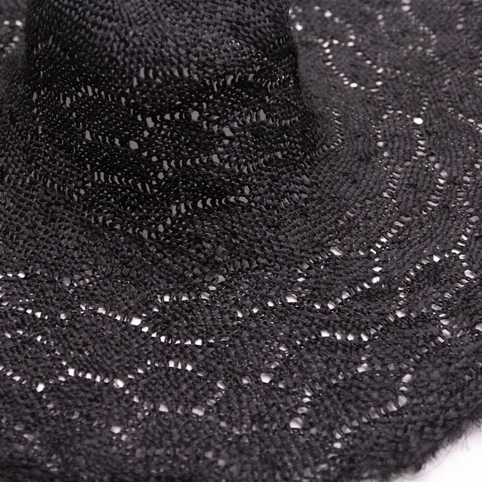 Sisal Honeycomb Capeline Hood
