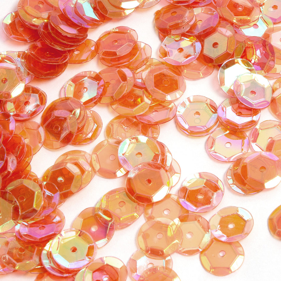 Round Cup Sequins - Pearlescent - 8mm