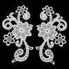 Geometric Daisy Starburst Motif - Guipure (Pair)