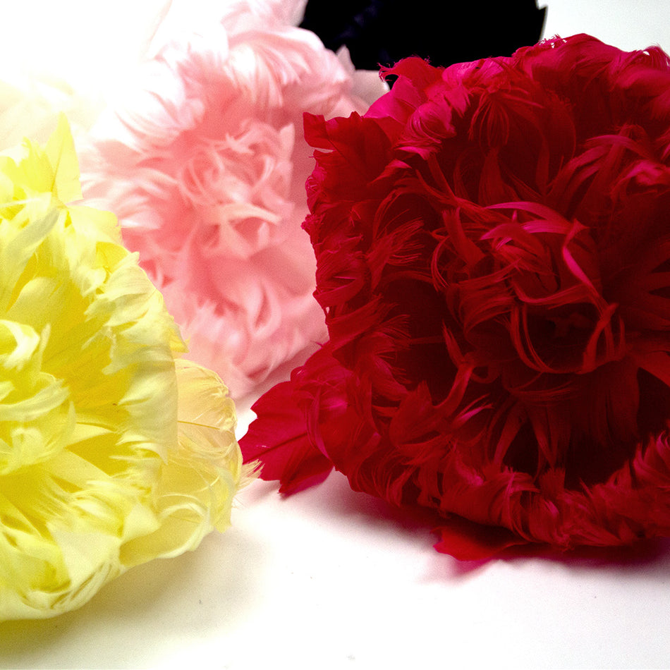 Flower Feather XLarge Peony