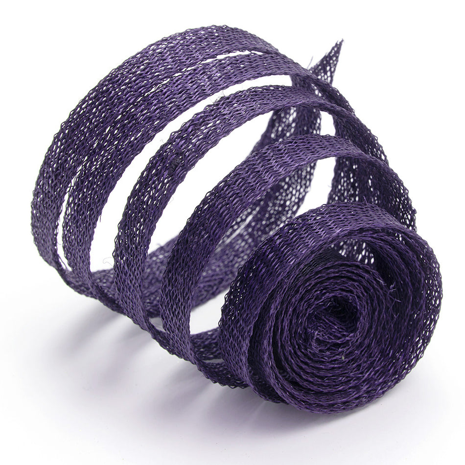 Sinamay Bias Binding/Ribbon - 10mm (1.5m Cut)