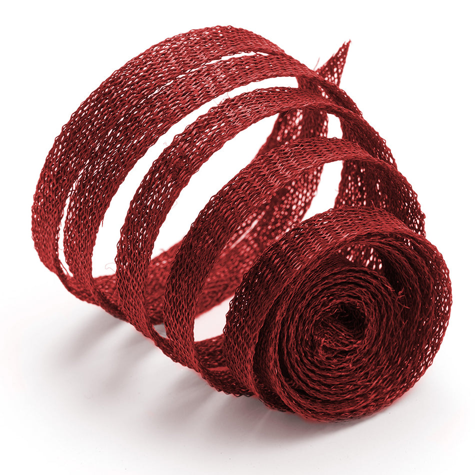 Sinamay Bias Binding/Ribbon - 10mm (1.5m Cut)