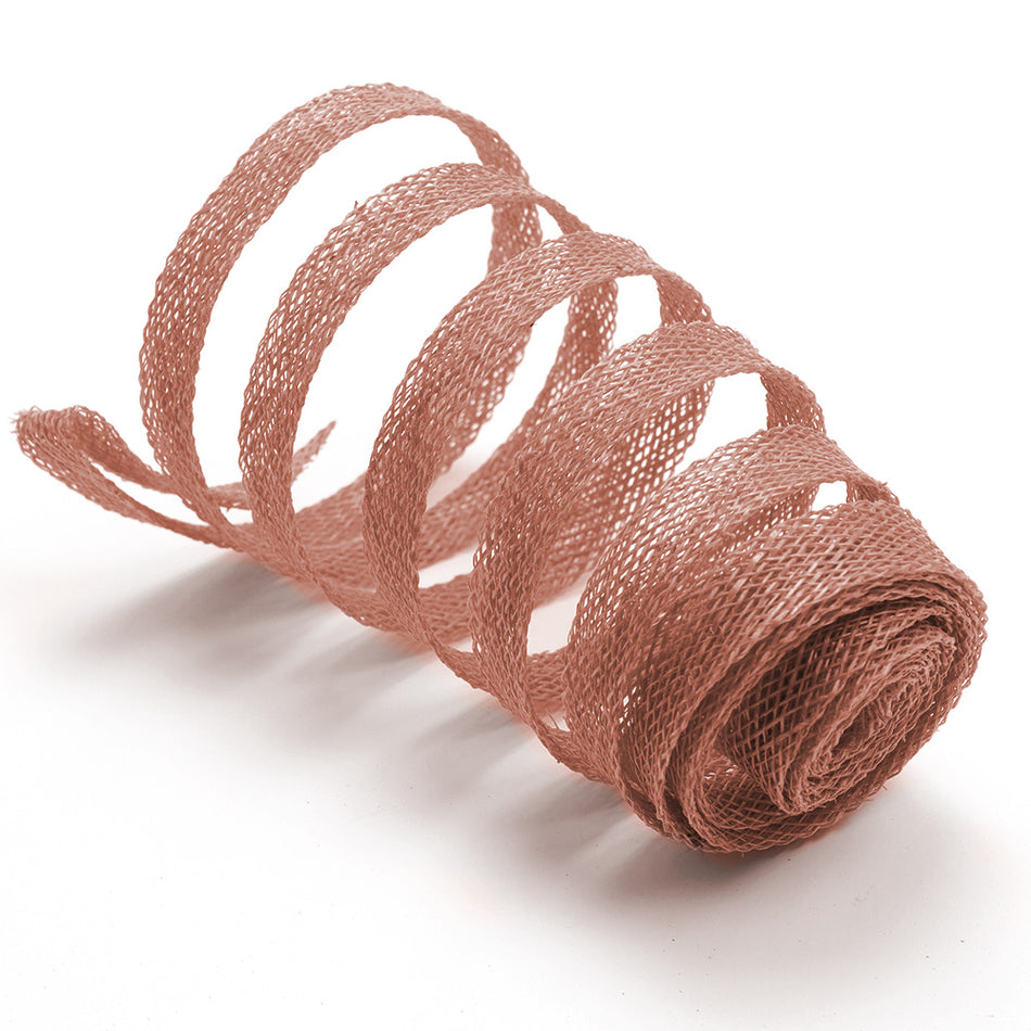 Sinamay Bias Binding/Ribbon - 10mm (1.5m Cut)