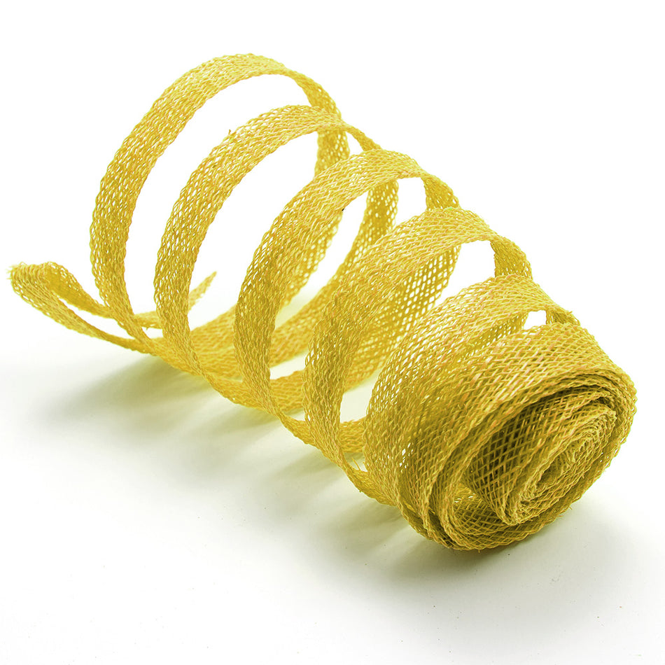 Sinamay Bias Binding/Ribbon - 10mm (1.5m Cut)