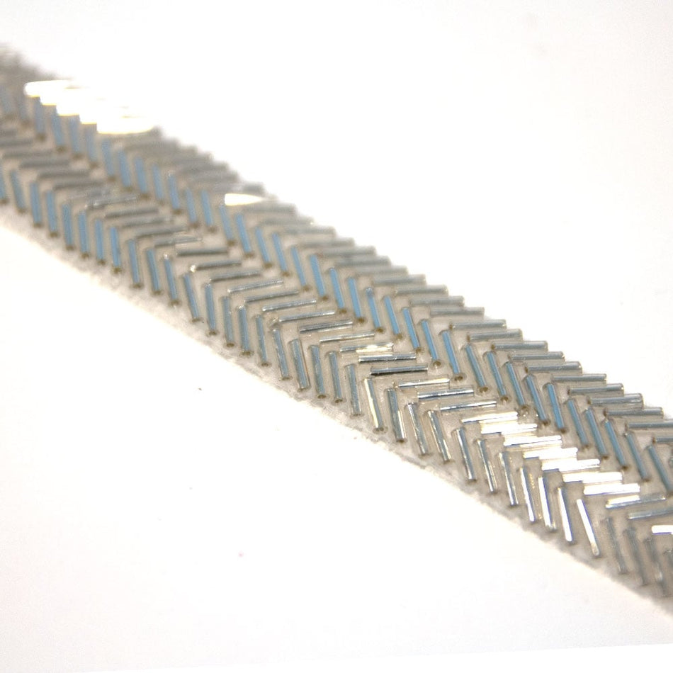 Accented Bugle Bead Trim