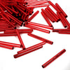 Straight Preciosa Bugle Beads - 25mm
