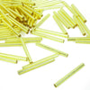Straight Preciosa Bugle Beads - 25mm