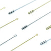Hat Pin Blanks w Looped Head & Matching Clutch (5 Pack)