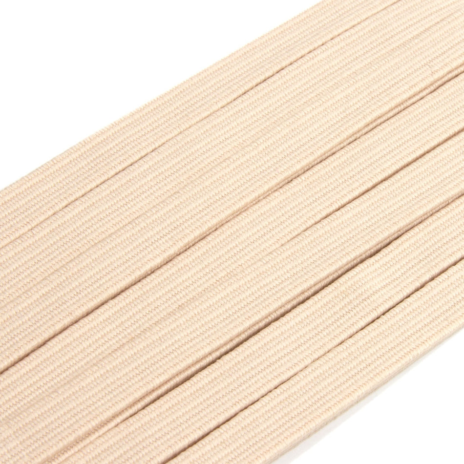 Braided Flat Elastic - 6mm (5m Cut)