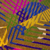 Bel-Air Stripe w Foil Finish Nylon Spandex