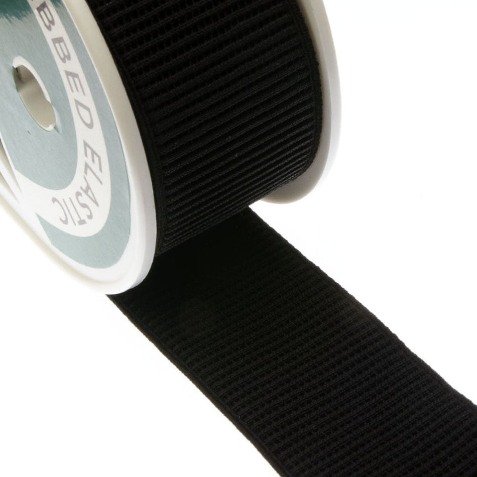 Ribbed Elastic - 38mm