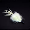 Marabou Tuft Feather Bunch w Spiky Biot