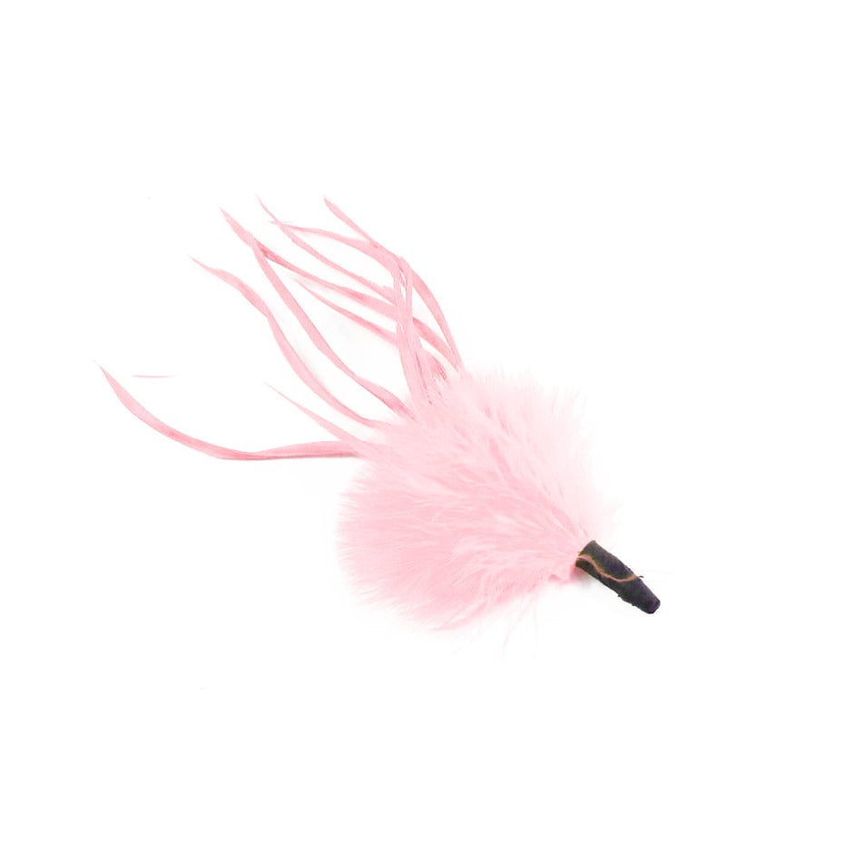 Marabou Tuft Feather Bunch w Spiky Biot