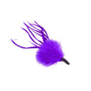 Marabou Tuft Feather Bunch w Spiky Biot