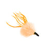 Marabou Tuft Feather Bunch w Spiky Biot