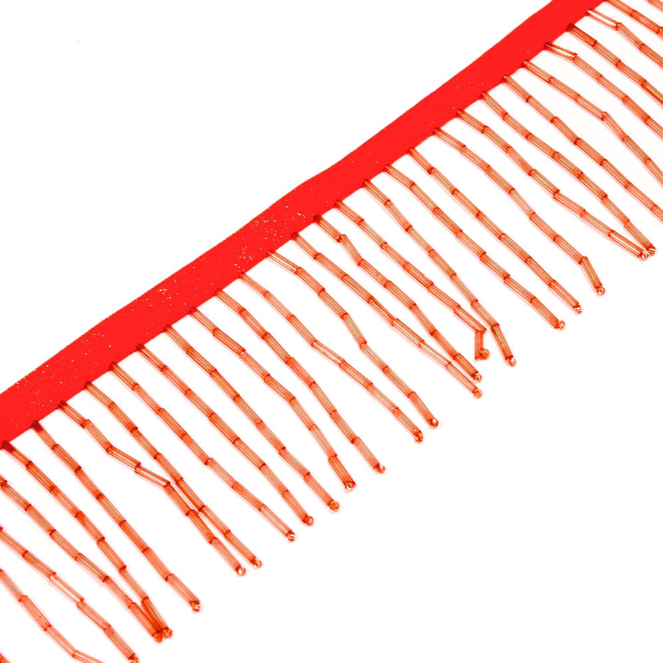 Bugle Bead Tassel Trim - 6.4cm / 2.5"