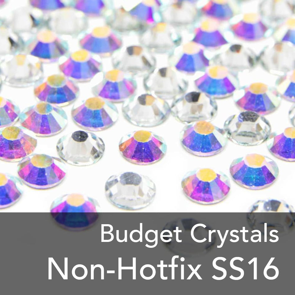 Non-Hotfix Budget Crystals - SS16 (10 Gross)
