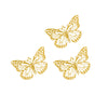 Metal Embellishments - Filigree Ornamental Butterfly (3 Pack)