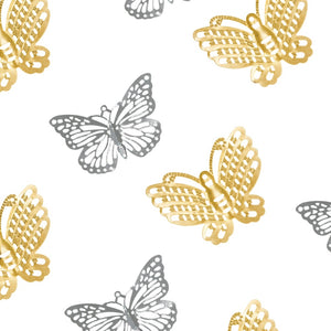 Metal Embellishments - Filigree Ornamental Butterfly (3 Pack)